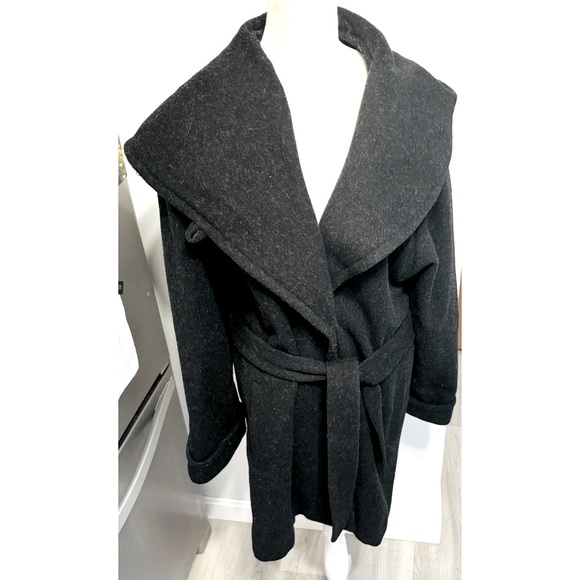 Donnybrook Wool black warm 3/4 coat hood buttons made in Russia-8-LG - Picture 2 of 8